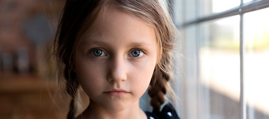 Enfant inquiet